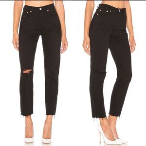 Levi’s Wedgie Icon Jean in Black Desert